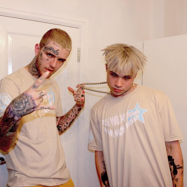 Bexey with Lil Peep Bexey with Lil Peep