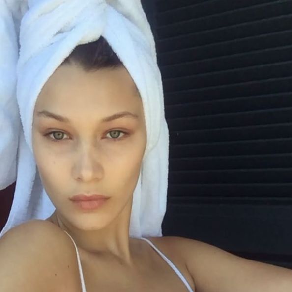 Bella Hadid with no makeup Bella Hadid with no makeup