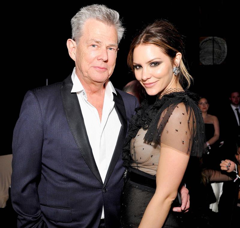 Katharine McPhee with her husband David Foster Katharine McPhee with her husband David Foster