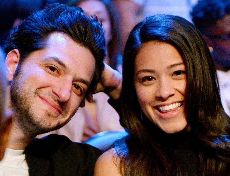 Ben Schwartz and Gina Rodriguez Ben Schwartz and Gina Rodriguez