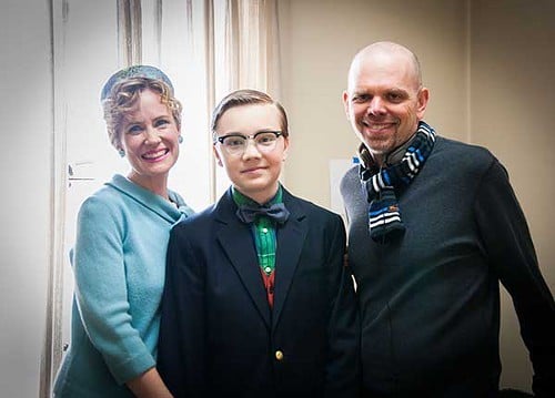 Charlie Plummer with parents Charlie Plummer with parents