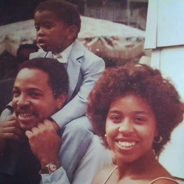 Little Ludacris with his mom and dad Little Ludacris with his mom and dad