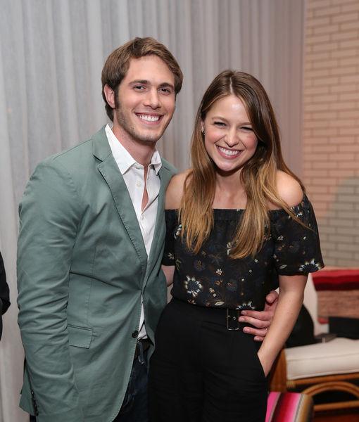 Blake Jenner with his ex-wife Melissa Benoist Blake Jenner with his ex-wife Melissa Benoist