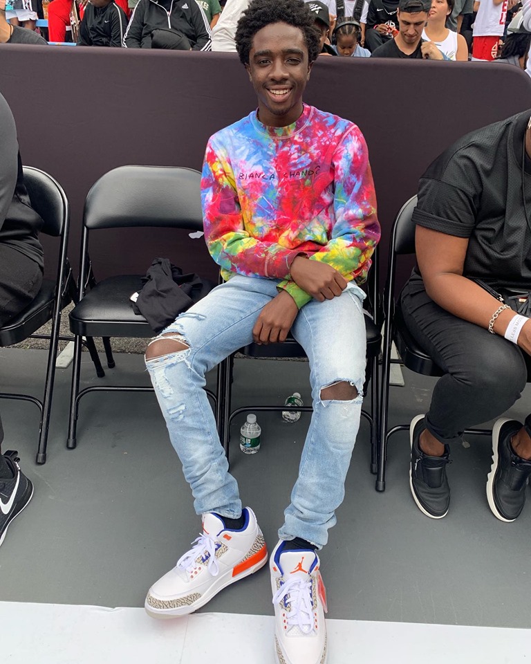 caleb mclaughlin sneakers