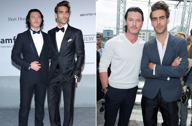 Luke Evans and Jon Kortajarena.