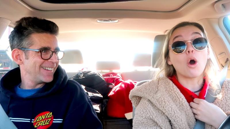 Emma Chamberlain with dad Emma Chamberlain with dad