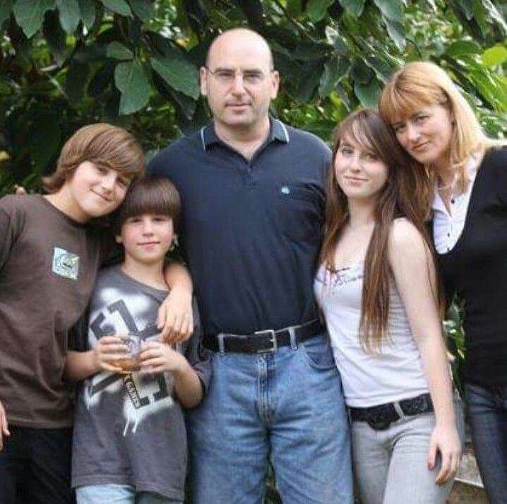 Tal Fishman and his family Tal Fishman and his family