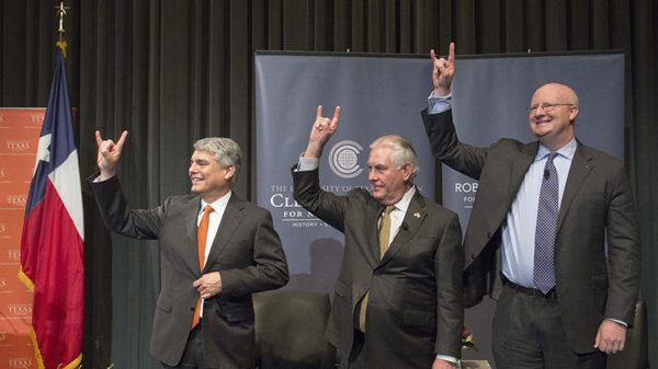 Secretary of State Rex Tillerson to Visit UT Austin Campus Secretary of State Rex Tillerson to Visit UT Austin Campus