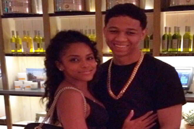 Lil Bibby and model Johanie Taylor Lil Bibby and model Johanie Taylor