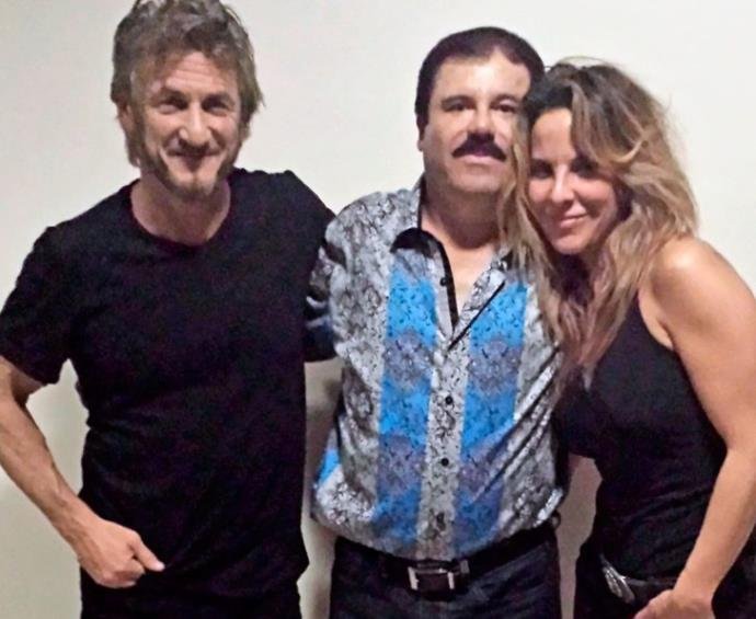 Kate del Castillo, Sean Penn and El Chapo