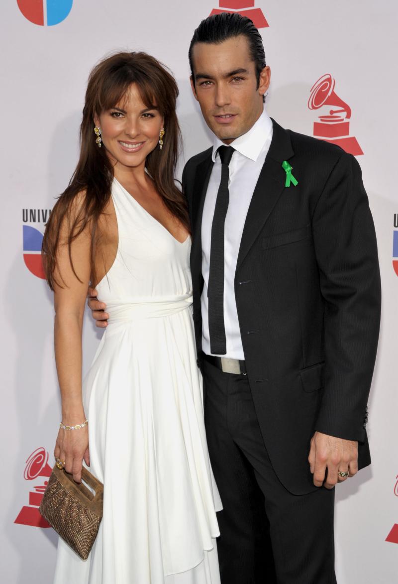 Kate del Castillo with Aaron Diaz