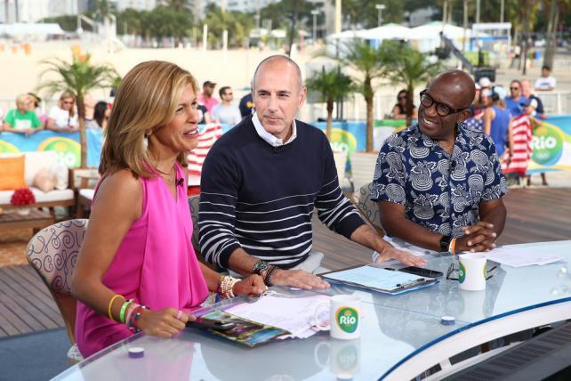 Matt Lauer and his colleagues Matt Lauer and his colleagues