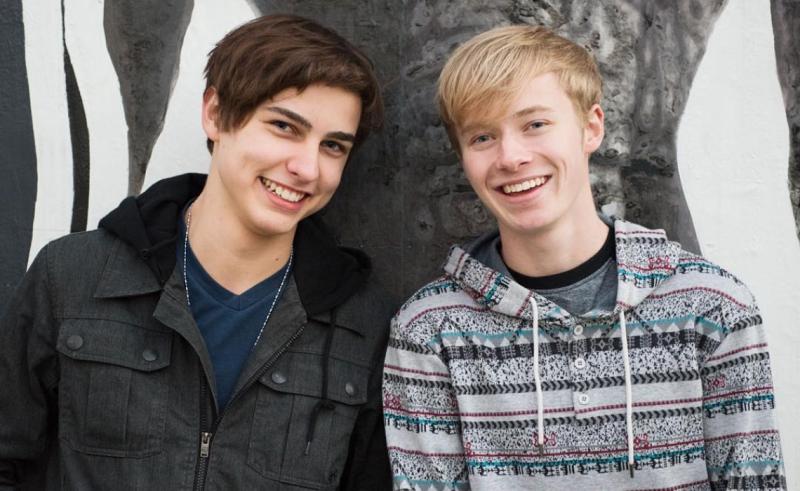 Colby Brock and Sam Golbach Colby Brock and Sam Golbach