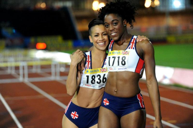 Dominique Tipper with Lashana Lynch, Fast Girls Dominique Tipper with Lashana Lynch, Fast Girls