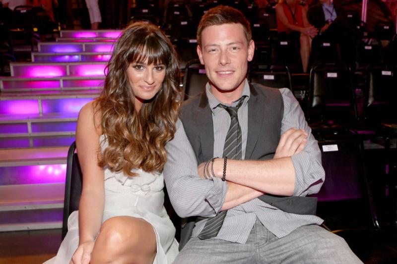 Lea Michele and Cory Monteith Lea Michele and Cory Monteith