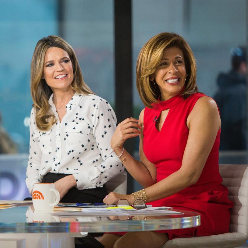 Hoda Kotb com Savannah Guthrie