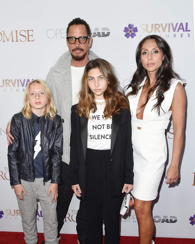 Chris Cornell with family Chris Cornell with family