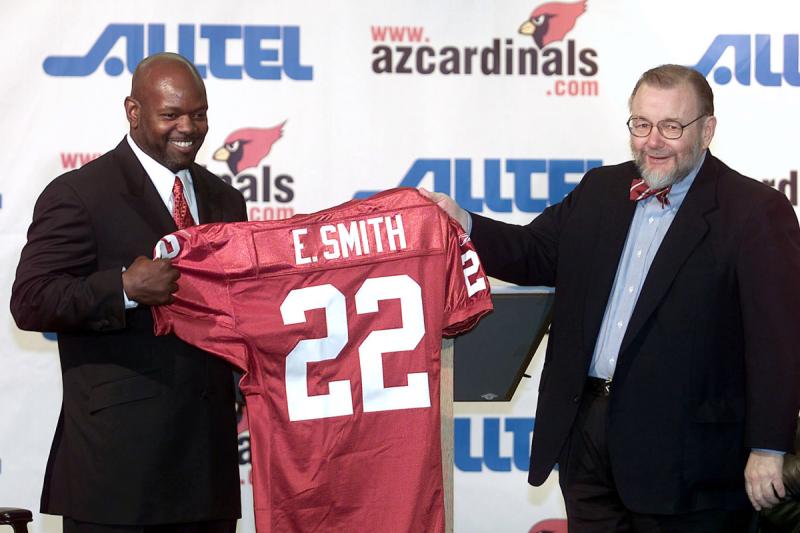Emmitt Smith, Arizona Cardinals Emmitt Smith, Arizona Cardinals