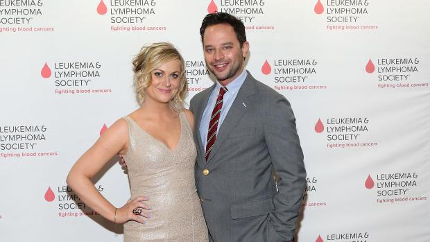 Amy Poehler with Nick Kroll Amy Poehler with Nick Kroll