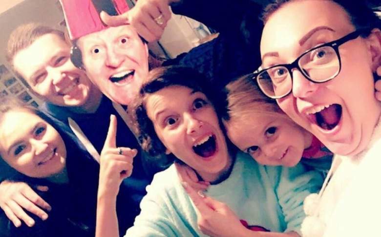 Millie Bobby Brown with family Millie Bobby Brown with family