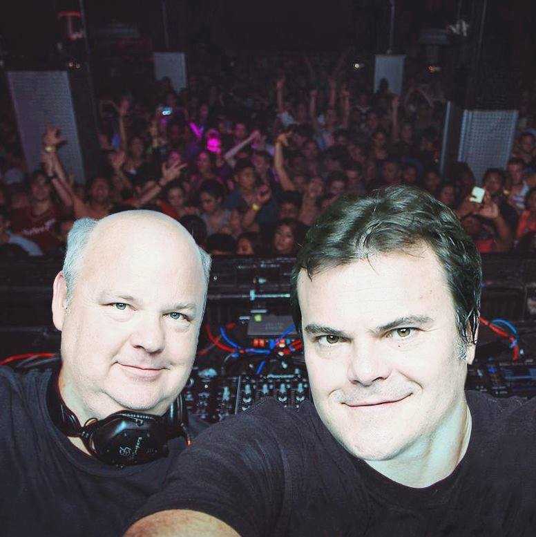 Kyle Gass with Jack Black Kyle Gass with Jack Black