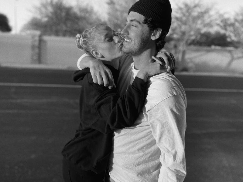 Chase Carter with Cody Bellinger Chase Carter with Cody Bellinger