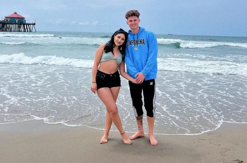 Conner Bobay with Brittney Britania Conner Bobay with Brittney Britania
