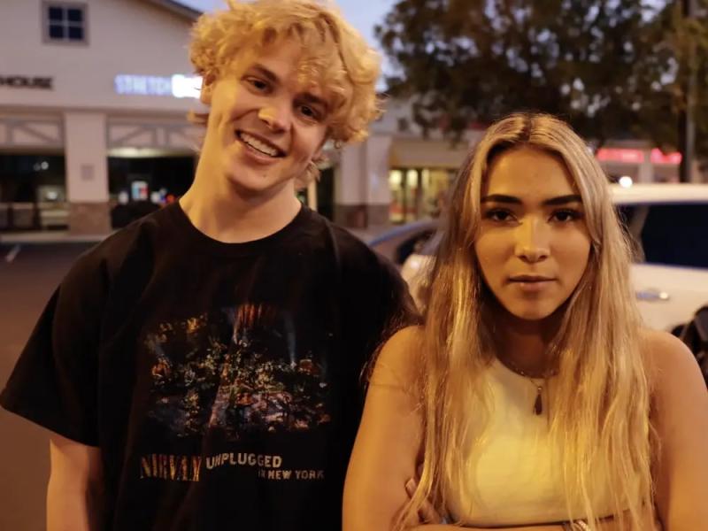 Jack Wright and Sienna Gomez Jack Wright and Sienna Gomez