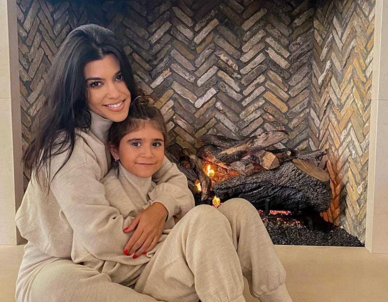 Penelope Disick and Kourtney Kardashian Penelope Disick and Kourtney Kardashian
