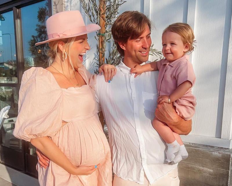 Rydel Funk and Capron Funk with their son Rydel Funk and Capron Funk with their son