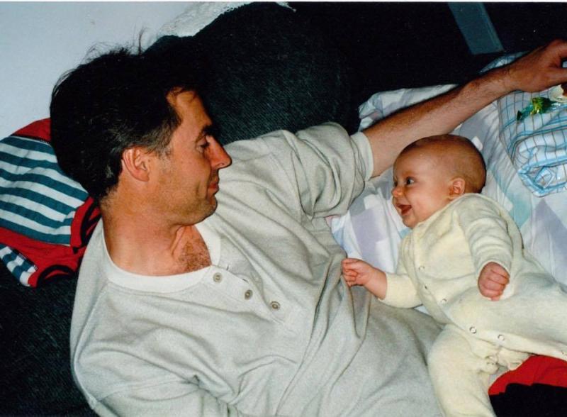 Young WeeklyChris with his father Young WeeklyChris with his father