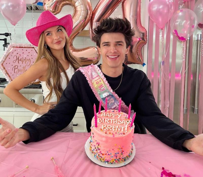 Brent Rivera with his sister Brent Rivera with his sister