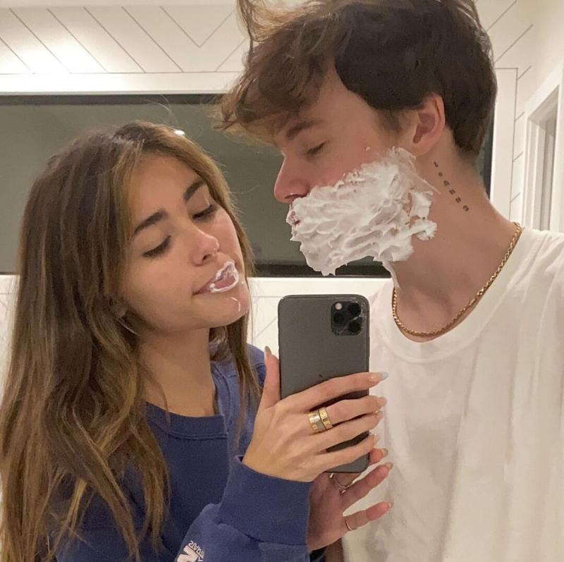 Nick Austin with Madison Beer Nick Austin with Madison Beer