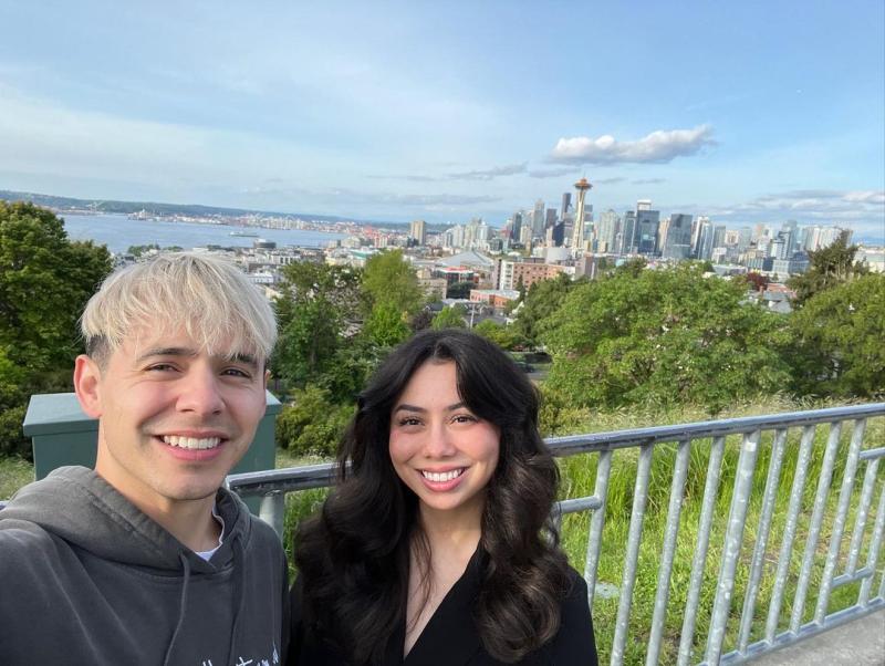 David Archuleta with his sister David Archuleta with his sister