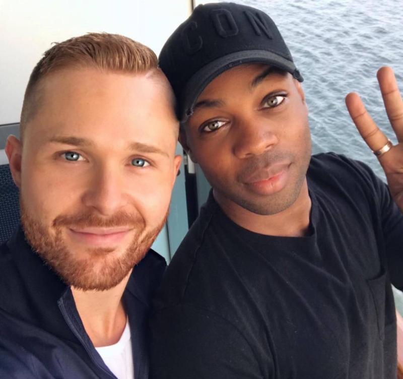 Todrick Hall with David Borum Todrick Hall with David Borum