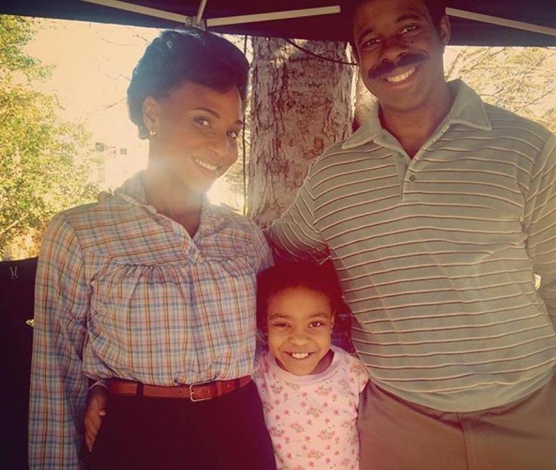 Priah Ferguson with her parents Priah Ferguson with her parents