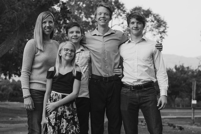 Cody Veith with his family Cody Veith with his family