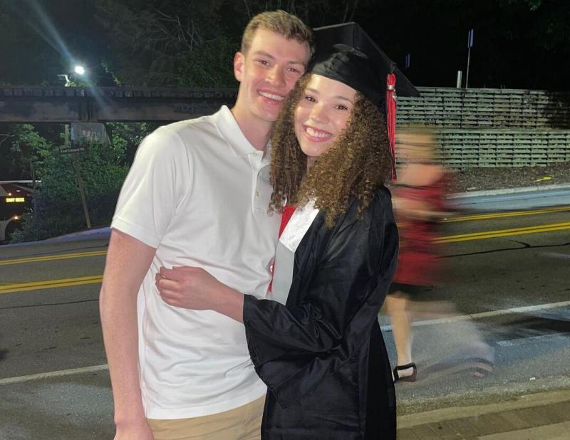 Madison Haschak with Jonathan Fuller Madison Haschak with Jonathan Fuller