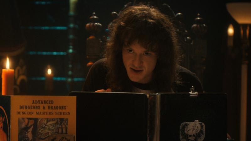 Joseph Quinn in the series Stranger Things Joseph Quinn in the series Stranger Things