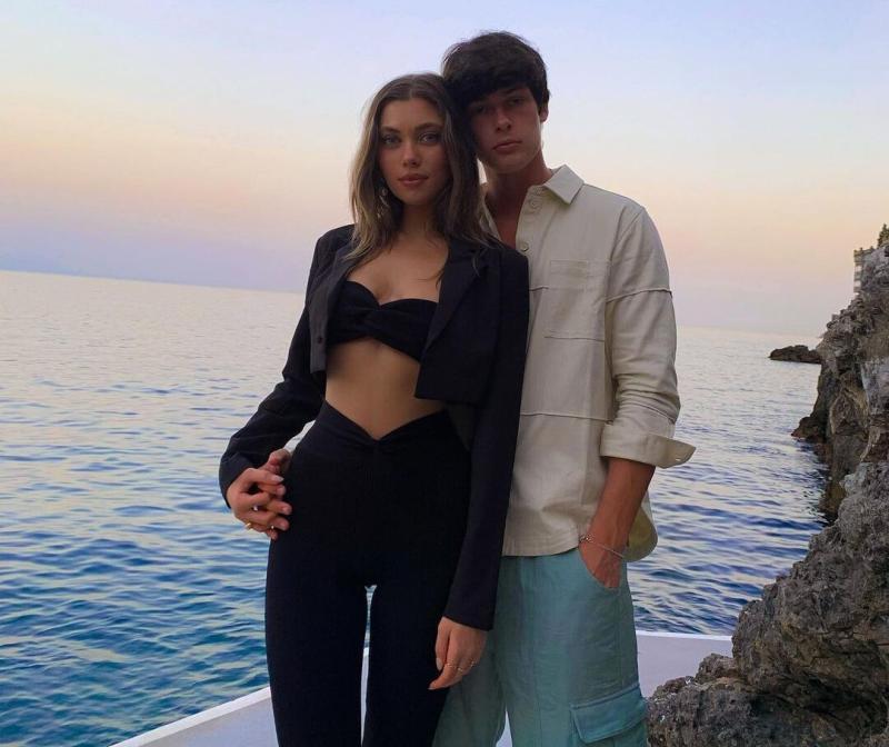 Amelie Zilber with Blake Gray Amelie Zilber with Blake Gray
