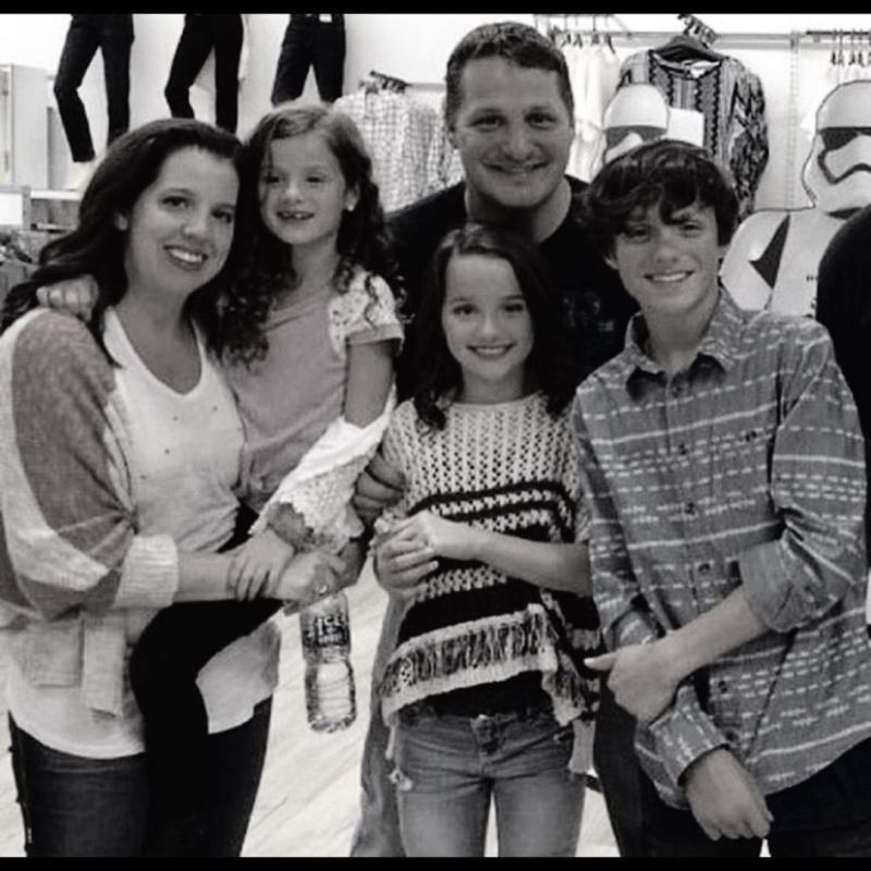 Caleb Logan LeBlanc with his family Caleb Logan LeBlanc with his family