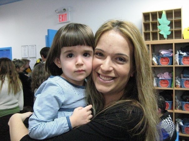 Young Gabriela Bee with her mother Young Gabriela Bee with her mother