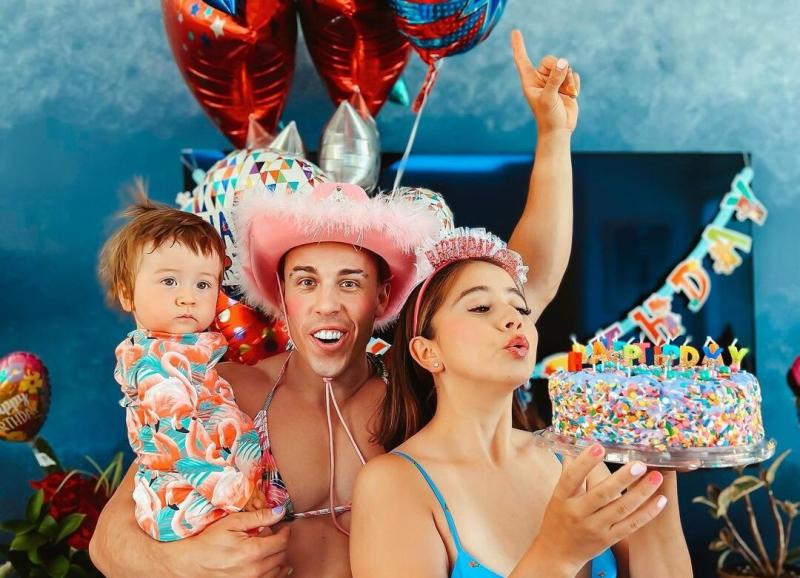 Candy Ken and Baby J with their son Candy Ken and Baby J with their son