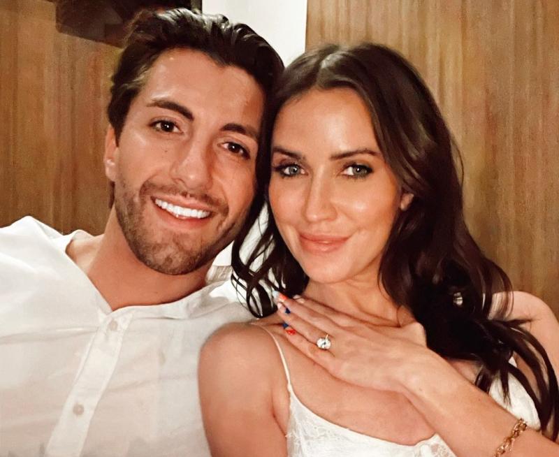Jason Tartick with Kaitlyn Bristowe Jason Tartick with Kaitlyn Bristowe