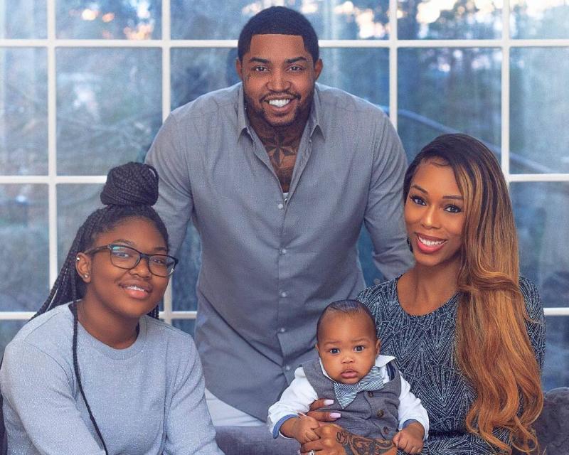 Adi Benson with her family Adi Benson with her family