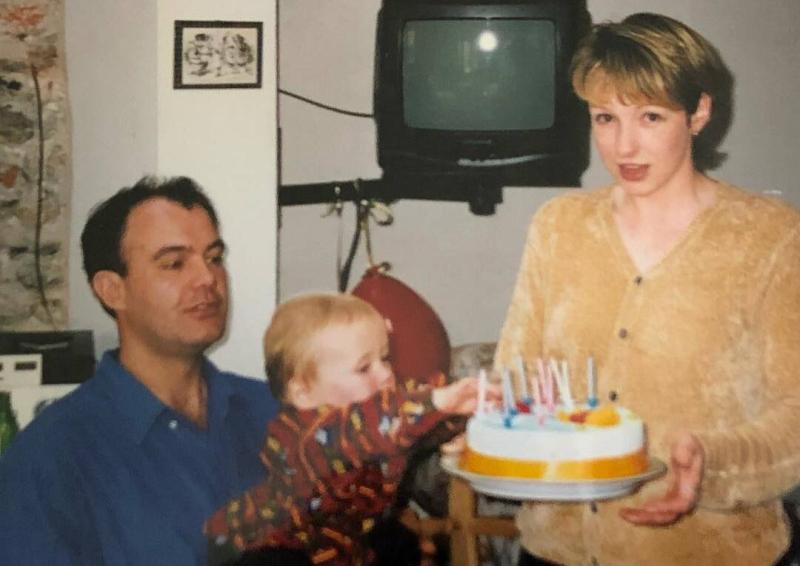 Young Wilbur Soot with his parents Young Wilbur Soot with his parents