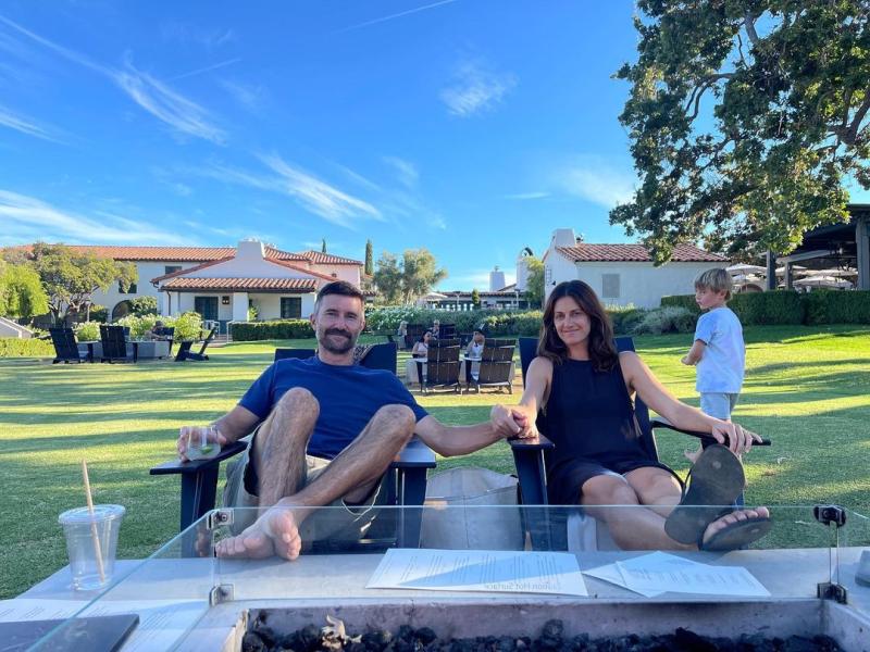 Brandon Jenner with Cayley Stoker Brandon Jenner with Cayley Stoker