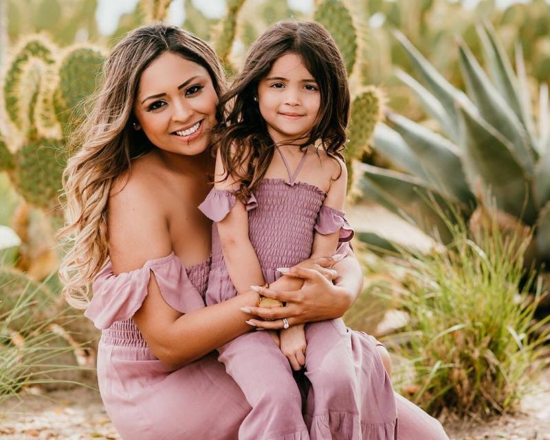 Ava Foley with her mother Ava Foley with her mother