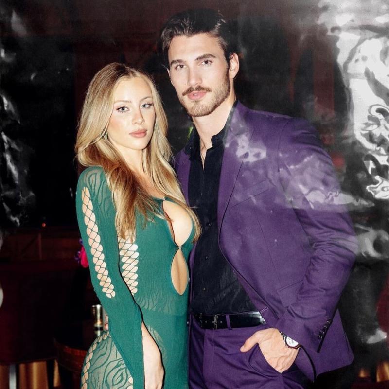 Michael Yerger with Daisy Keech Michael Yerger with Daisy Keech