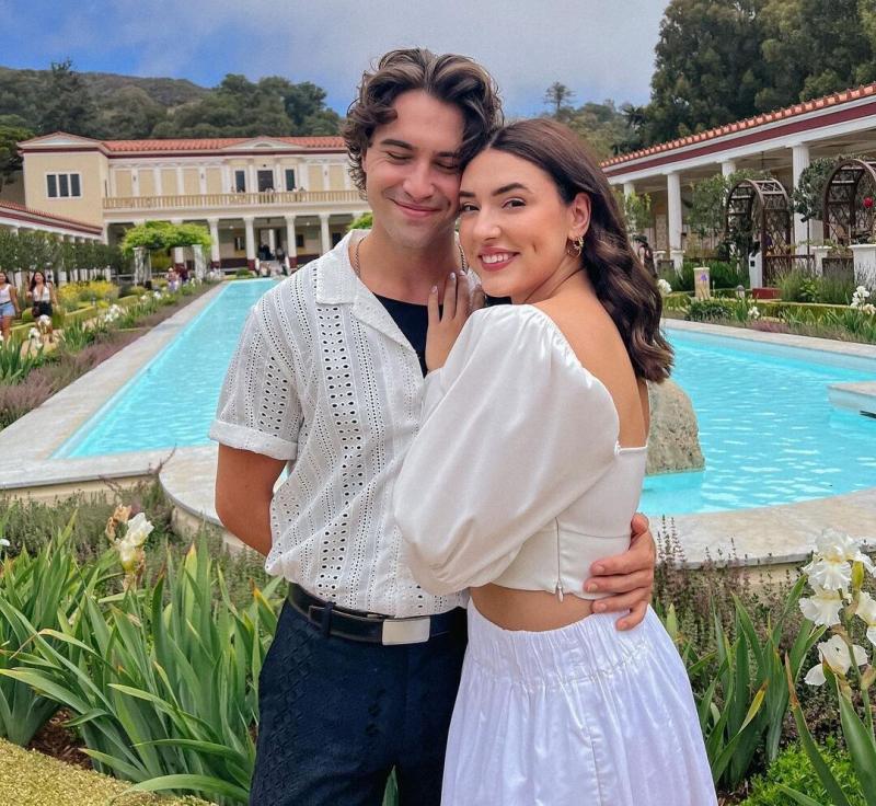 Samantha Fekete with Ryan McCartan Samantha Fekete with Ryan McCartan